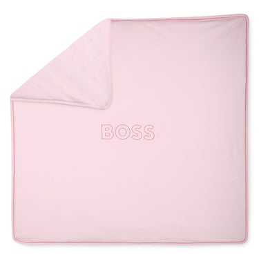 BOSS Cobija rosa para bebe niña